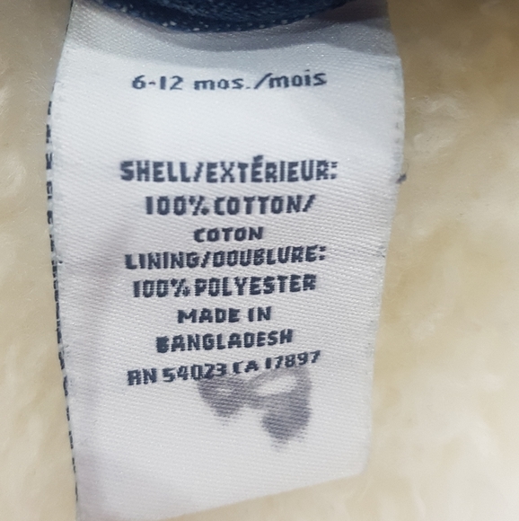 Old Navy denim Jeans 6 to 12 months - Picture 4 of 5